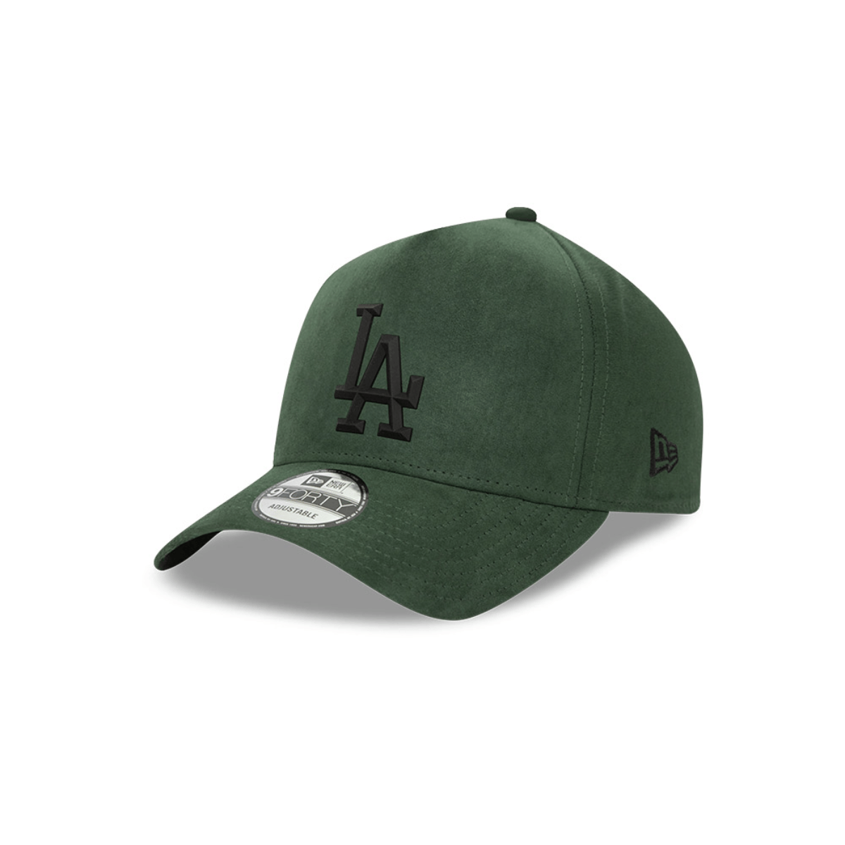 Gorra Los Angeles Dodgers Suede Eframe 9FORTY Ajustable New Era Verde