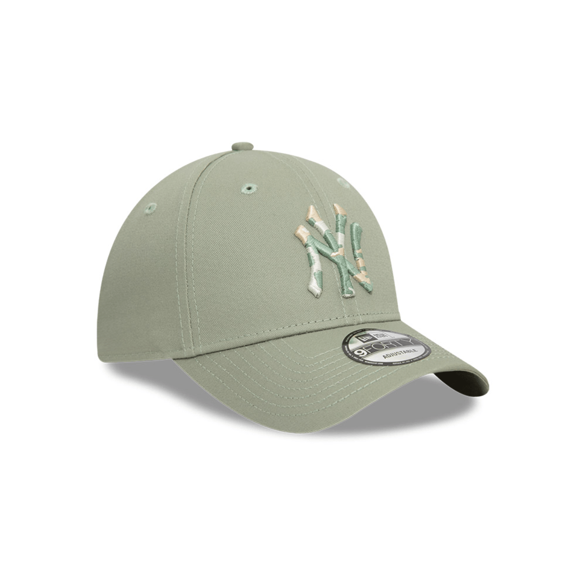 GORRA NEW YORK YANKEES MLB CAMO INFILL 9FORTY AJUSTABLE VERDE