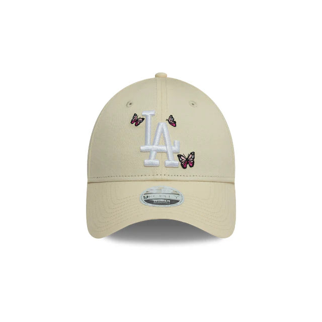Gorra Los Angeles Dodgers MLB Butterfly Icon 9FORTY Ajustable Beige