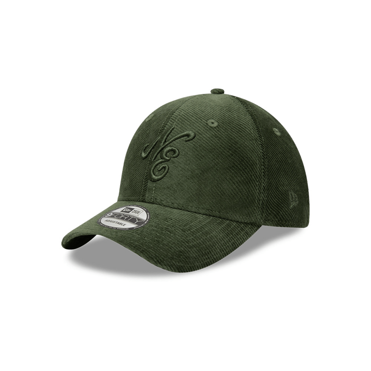 GORRA NEW ERA DIAGONAL CORD 9FORTY AJUSTABLE VERDE