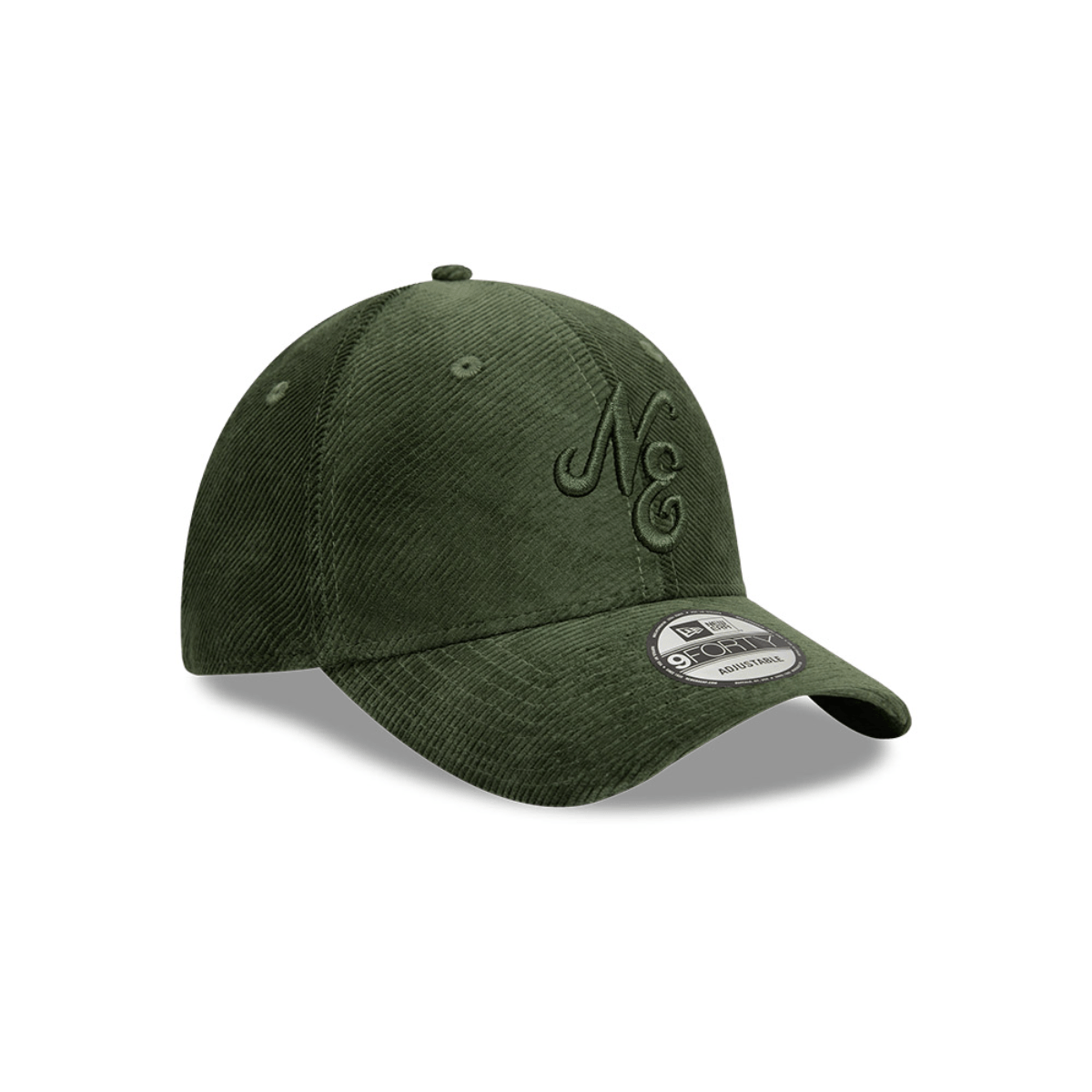 GORRA NEW ERA DIAGONAL CORD 9FORTY AJUSTABLE VERDE