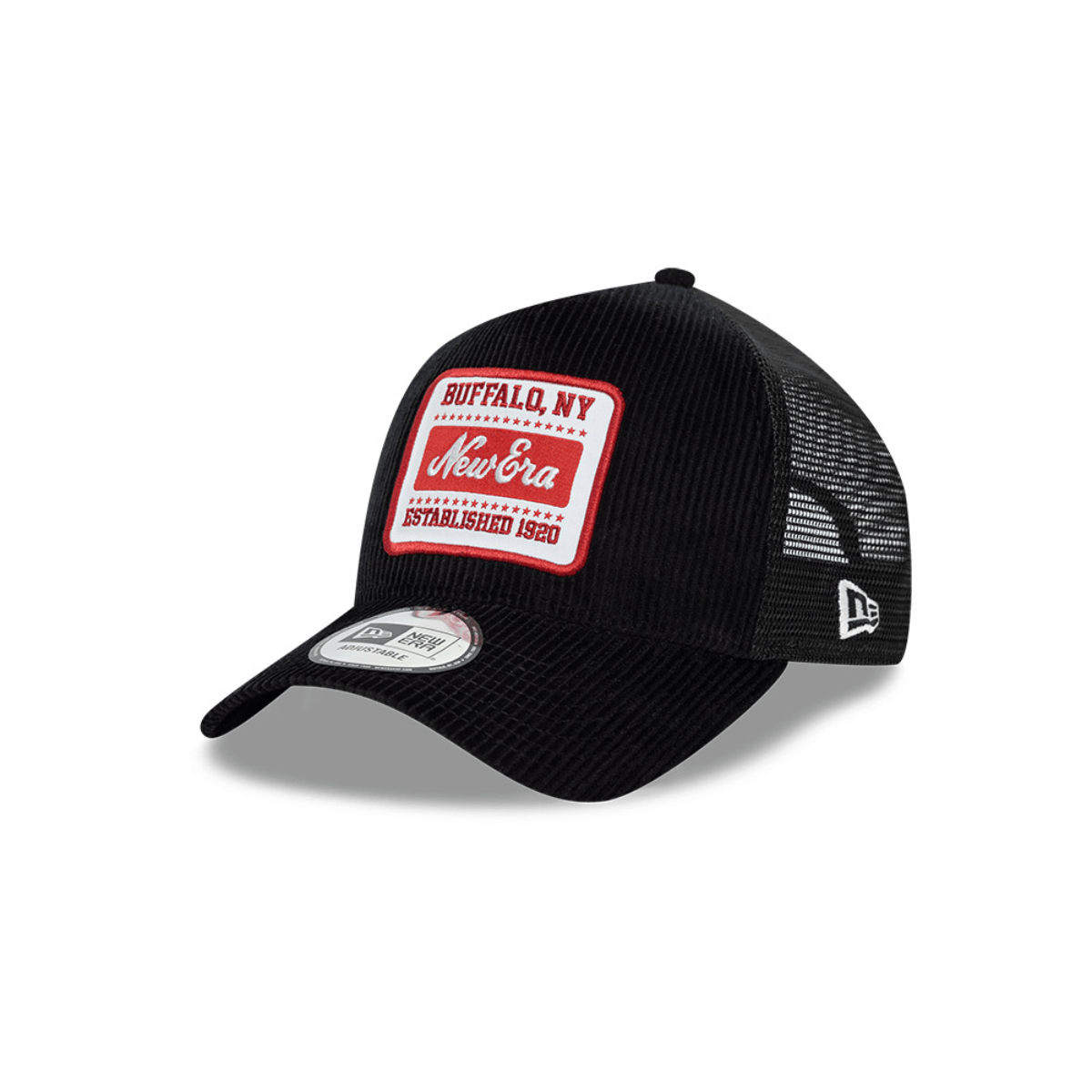GORRA NEW ERA PATCH CORD 9FORTY AJUSTABLE NEGRA