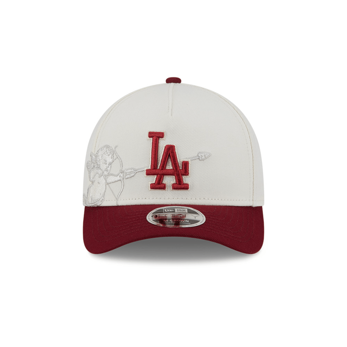 Gorra Los Angeles Dodgers MLB Cherub Chrome 9FORTY Ajustable Blanca