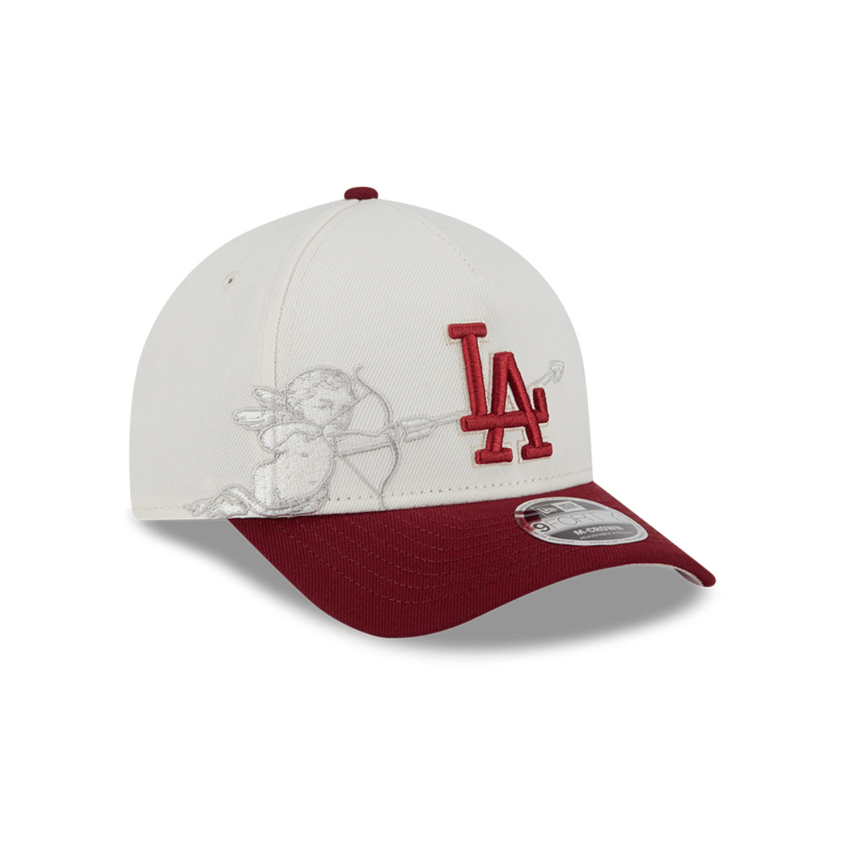 Gorra Los Angeles Dodgers MLB Cherub Chrome 9FORTY Ajustable Blanca