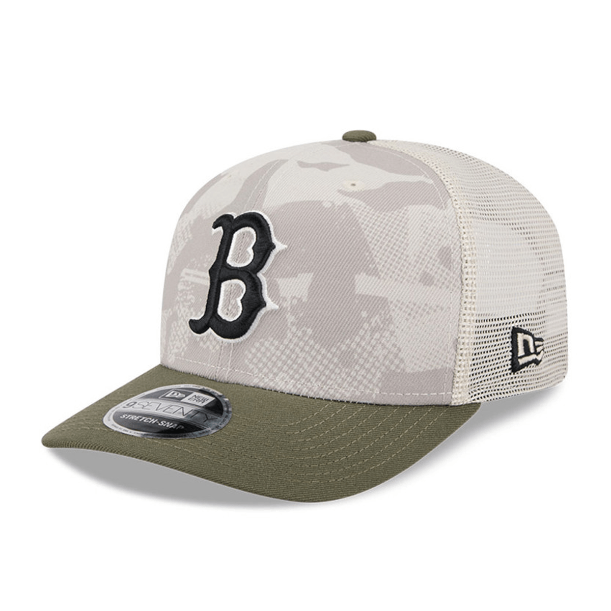 Gorra Boston Red Sox MLB Armed Forces Day 9SEVENTY Ajustable Beige