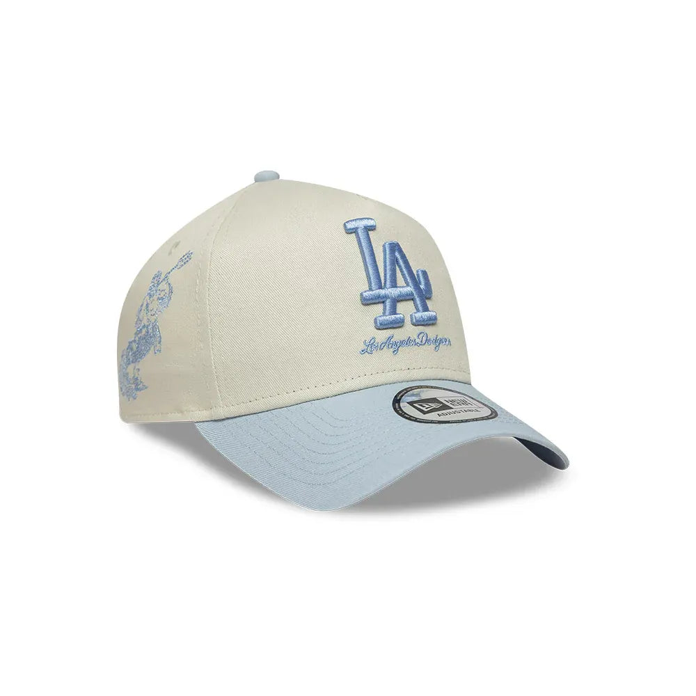 Gorra Los Angeles Dodgers MLB Mythical 9FORTY Ajustable Beige Unisex New Era