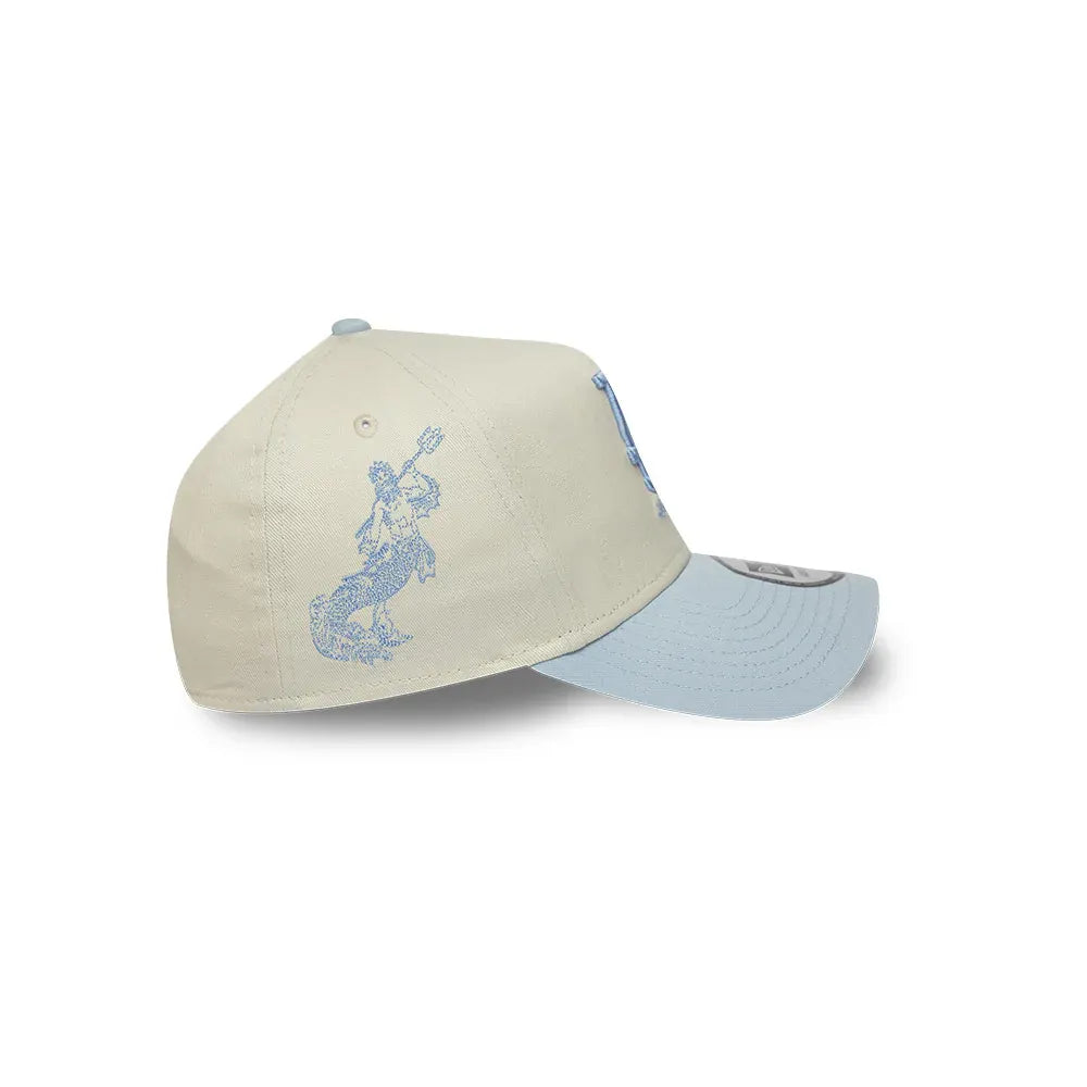 Gorra Los Angeles Dodgers MLB Mythical 9FORTY Ajustable Beige Unisex New Era