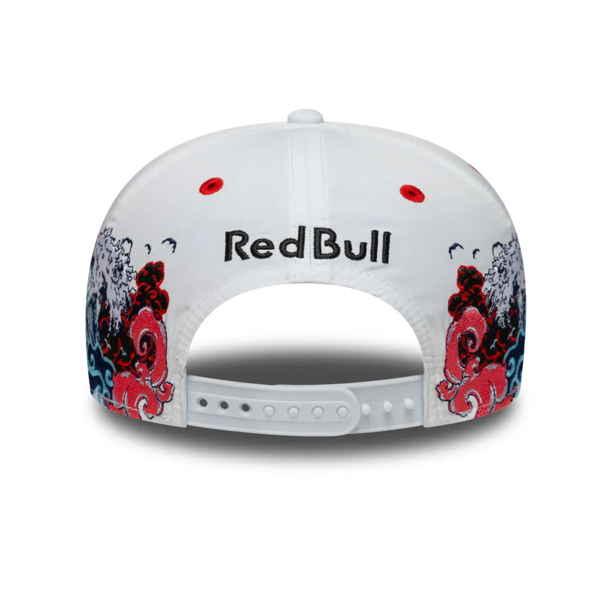 Gorra Oracle Red Bull Racing F1 Japan 9SEVENTY Ajustable Blanca