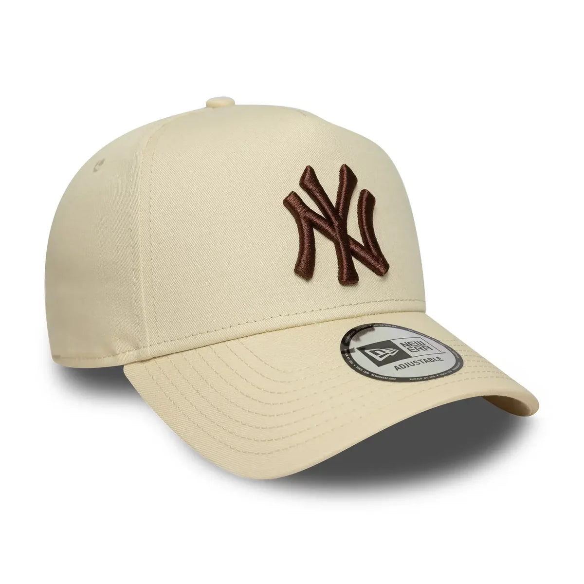 GORRA NEW ERA 9FORTY E-FRAME MLB NEW YORK YANKEES LEAGUE ESSENTIALS AJUSTABLE BEIGE