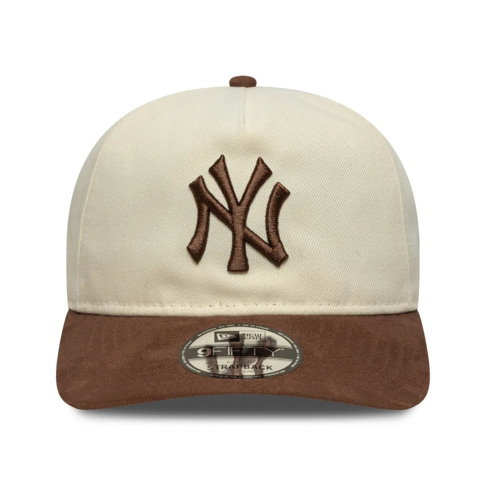 GORRA NEW YORK YANKEES SUEDE VISOR 9FIFTY A-FRAME