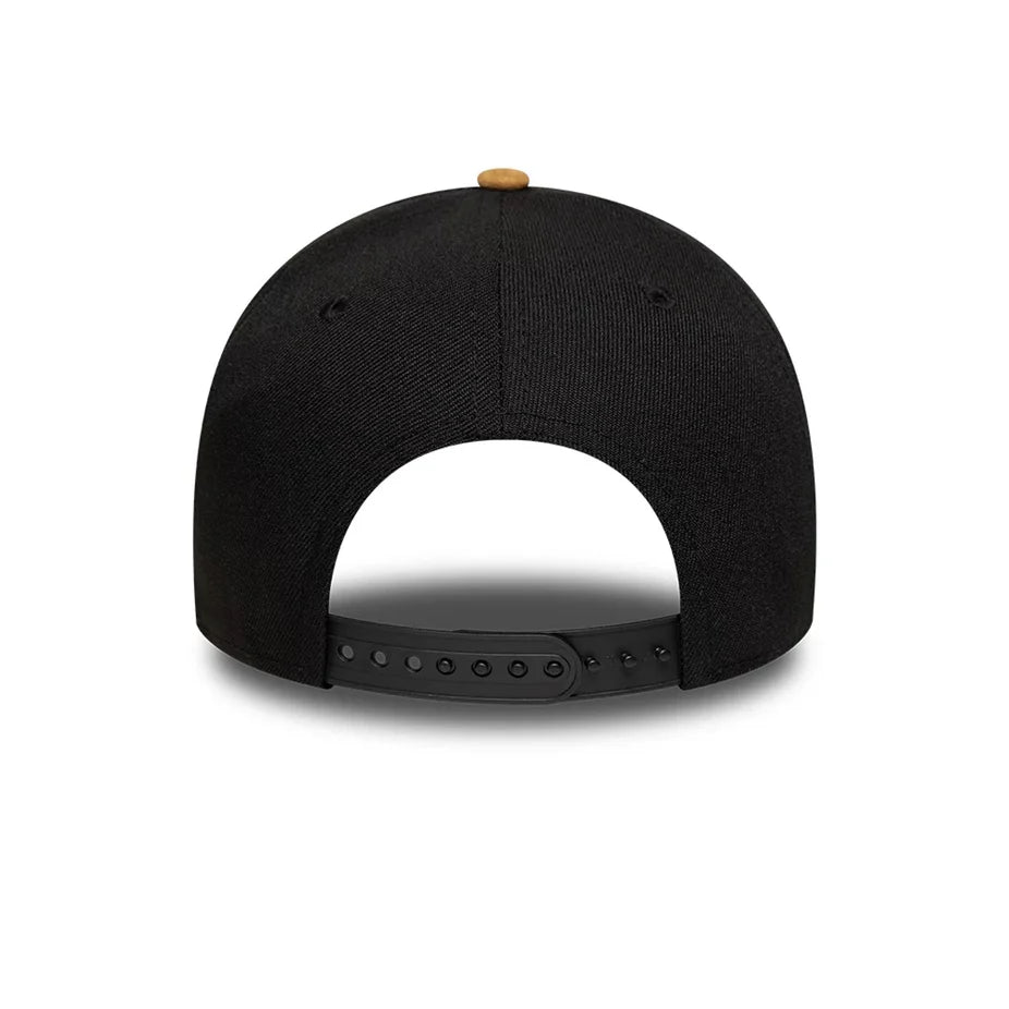 GORRA LA DODGERS MLB SUEDE VISOR BLACK 9FORTY E-FRAME ADJUSTABLE
