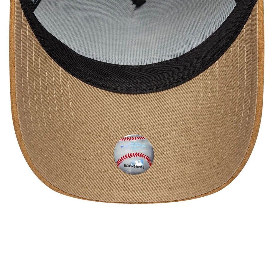 GORRA LA DODGERS MLB SUEDE VISOR BLACK 9FORTY E-FRAME ADJUSTABLE