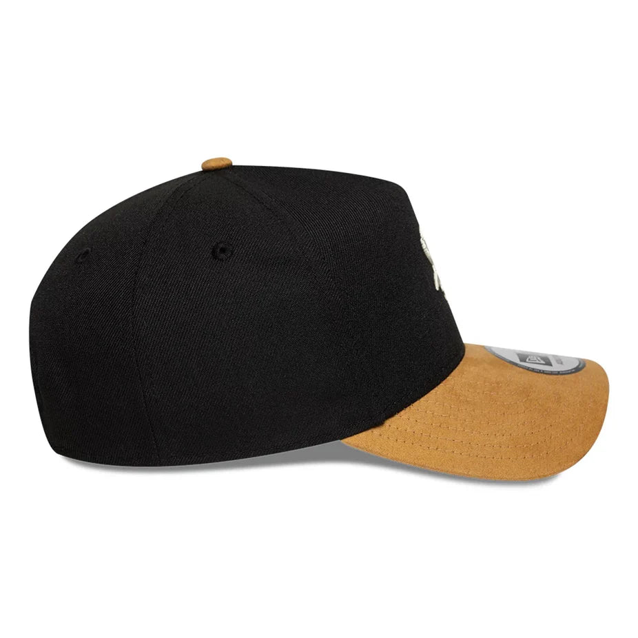 GORRA CHICAGO WHITE SOX MLB SUEDE VISOR 9FORTY E-FRAME NEGRA