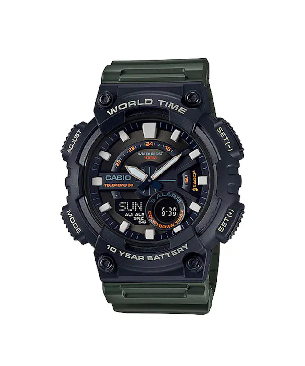 CASIO DATABANK AEQ-110W-3AVDF