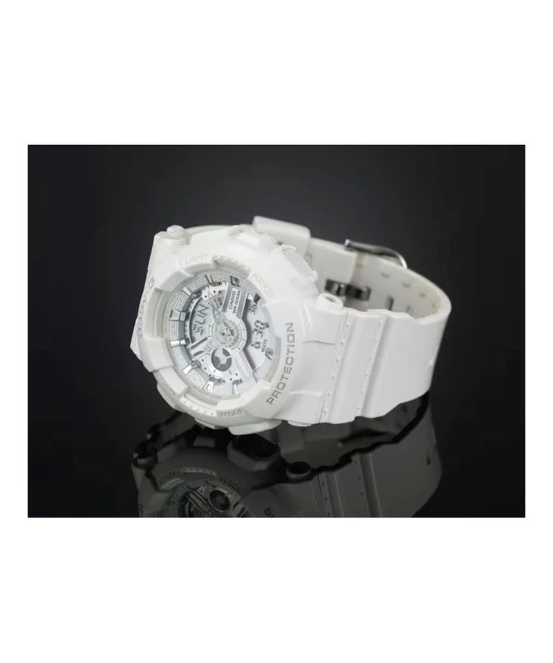 RELOJ BABY-G ANALOGO DIGITAL BLANCO BA-110-7A3DR