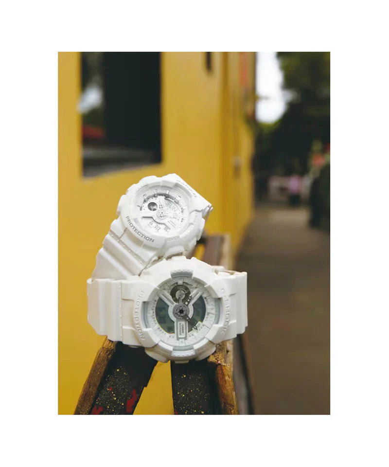 RELOJ BABY-G ANALOGO DIGITAL BLANCO BA-110-7A3DR