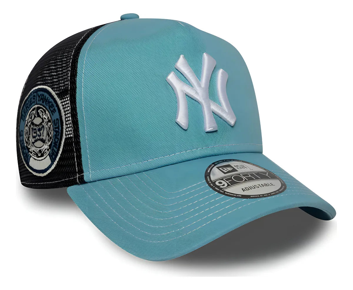 GORRA NY YANKEES WORLD SERIES 9FORTY AF TRUCKER COLOR AZUL