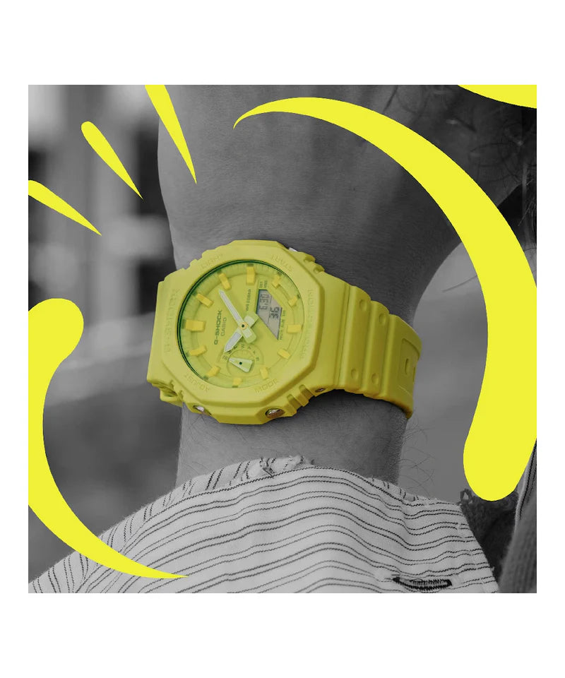 G-SHOCK ANALOGOS DIGITALES G GA-2100-9A9DR