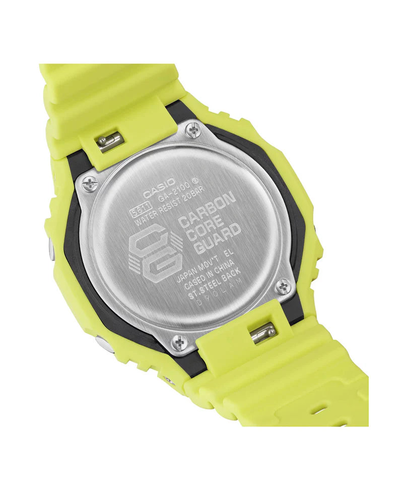 G-SHOCK ANALOGOS DIGITALES G GA-2100-9A9DR