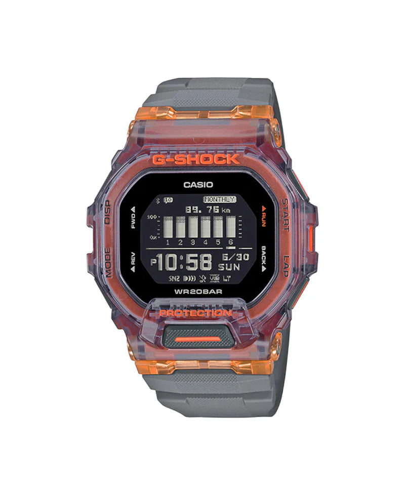 RELOJ CASIO G-SHOCK ANARANJADO GBD-200SM-1A5DR