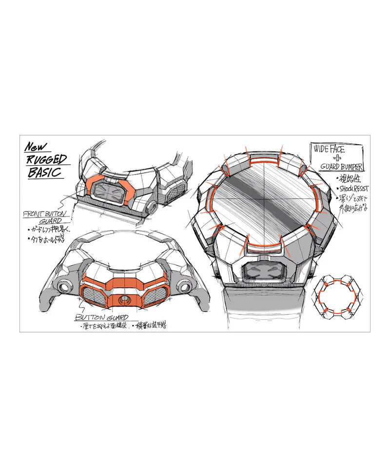 G-SHOCK DIGITALES GD-010-1DR