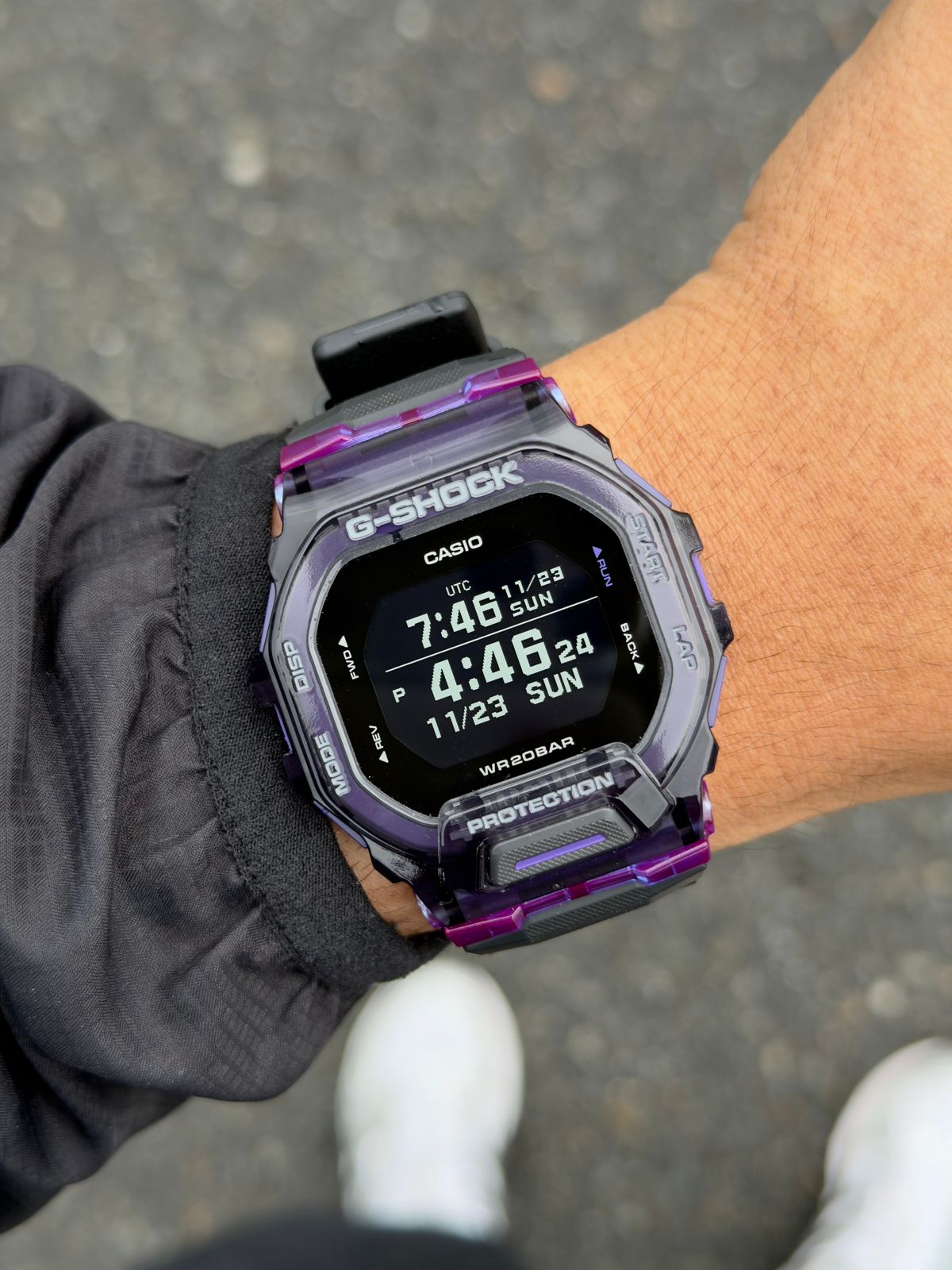 RELOJ CASIO G-SHOCK PURPLE GBD-200SM-1A6DR