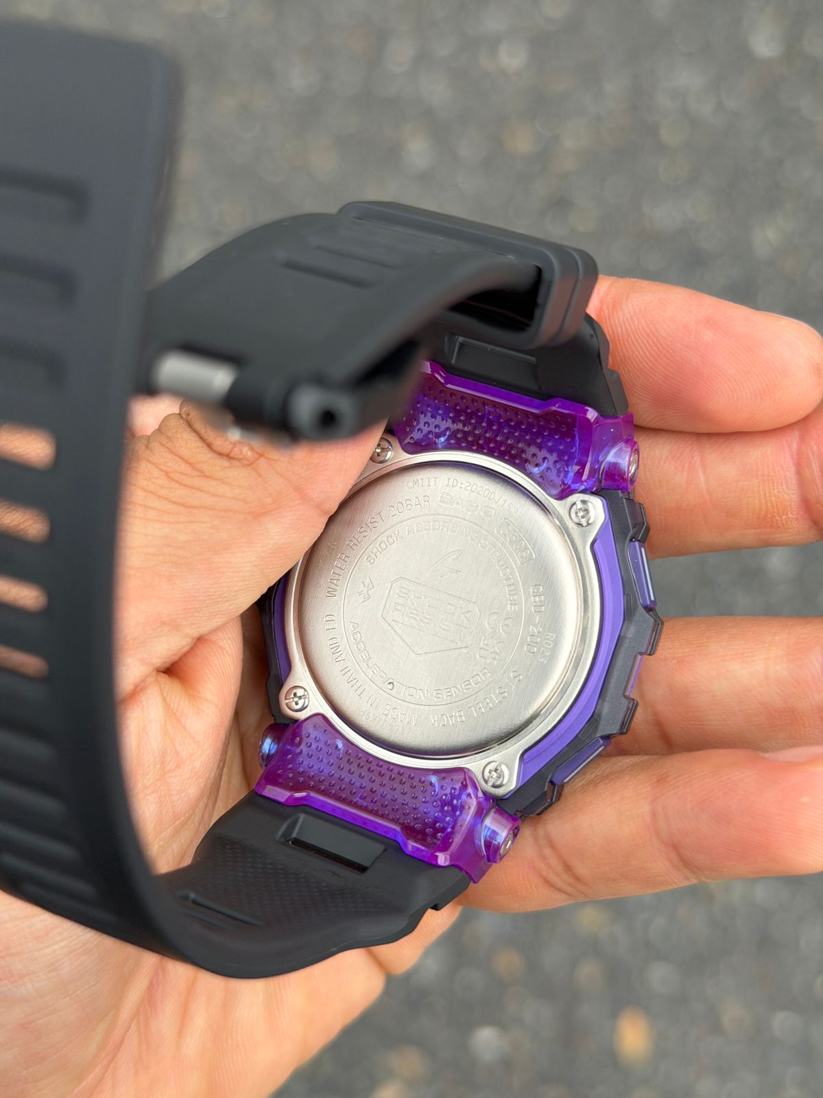 RELOJ CASIO G-SHOCK PURPLE GBD-200SM-1A6DR