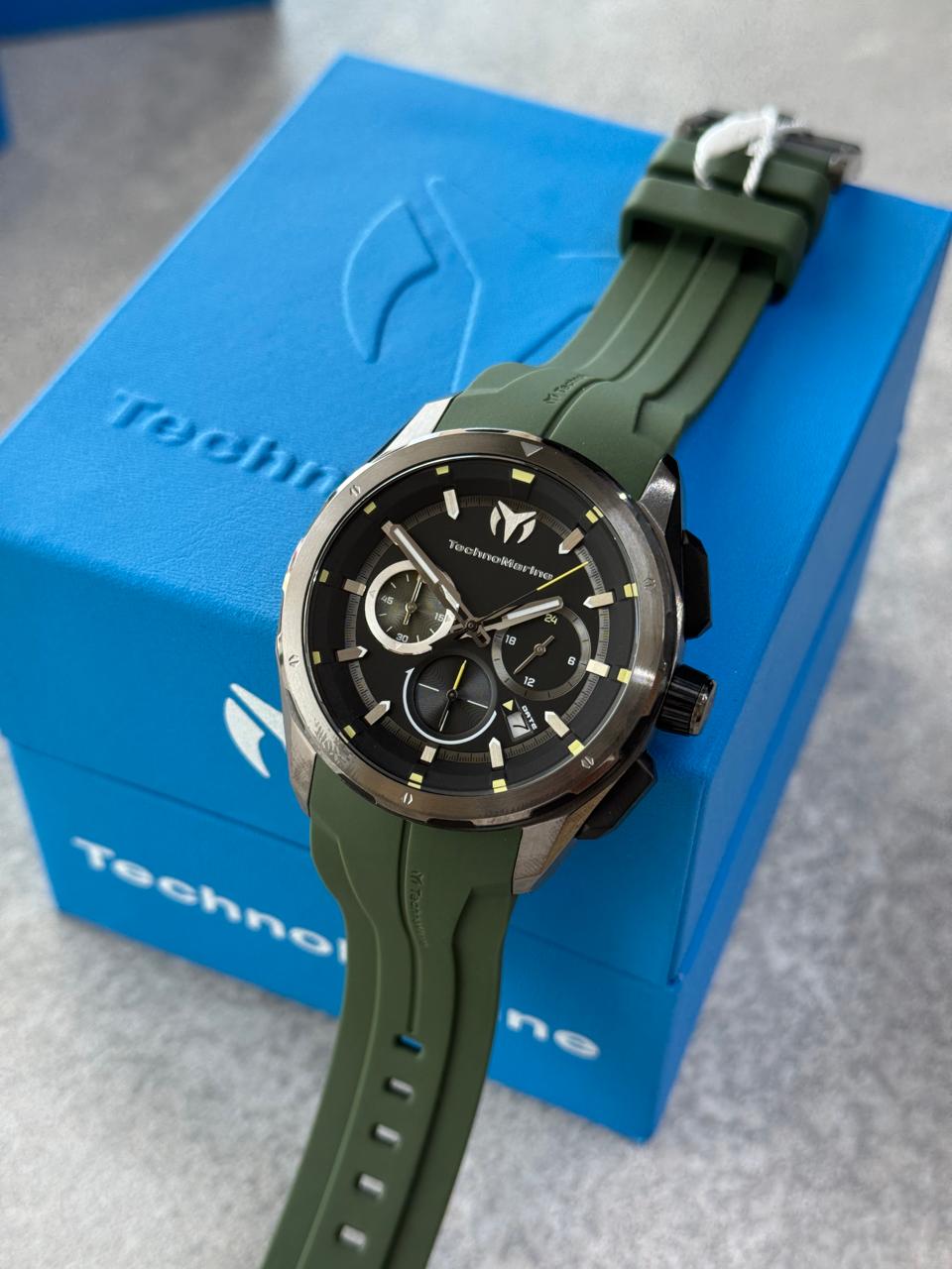 RELOJ TECHNOMARINE DEPORTIVO PARA HOMBRE OCEAN NOMAD-VERDE OLIVA-TM-318100