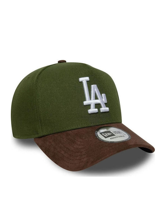 GORRA LOS ANGELES DODGERS SUEDE VISOR VERDE