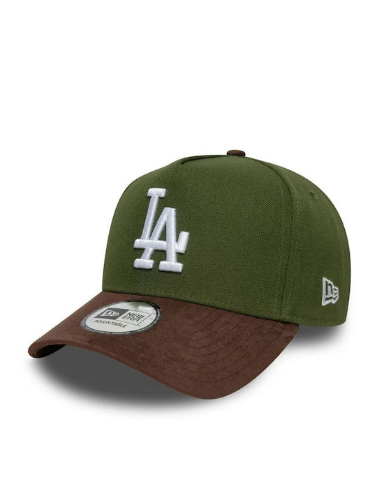 GORRA LOS ANGELES DODGERS SUEDE VISOR VERDE
