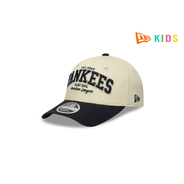 GORRA NEW YORK YANKEES MLB WORDMARK 9FORTY PARA NIÑO STRAPBACK